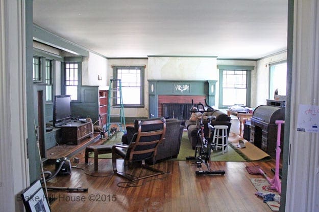 Living Room in progress