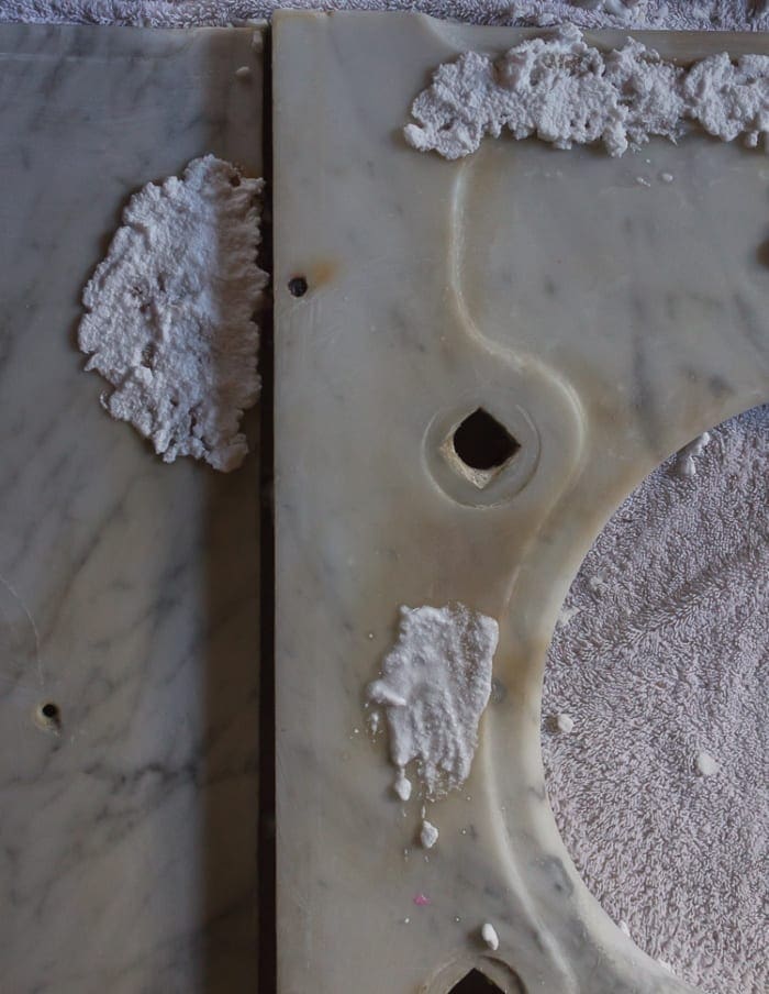 How To Restore an Antique Marble Sink Top Blake Hill House